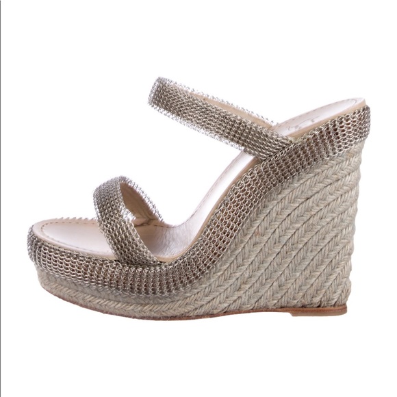 Christian Louboutin Shoes - Christian Louboutin Wedge Sandals 🙈❤️🔥